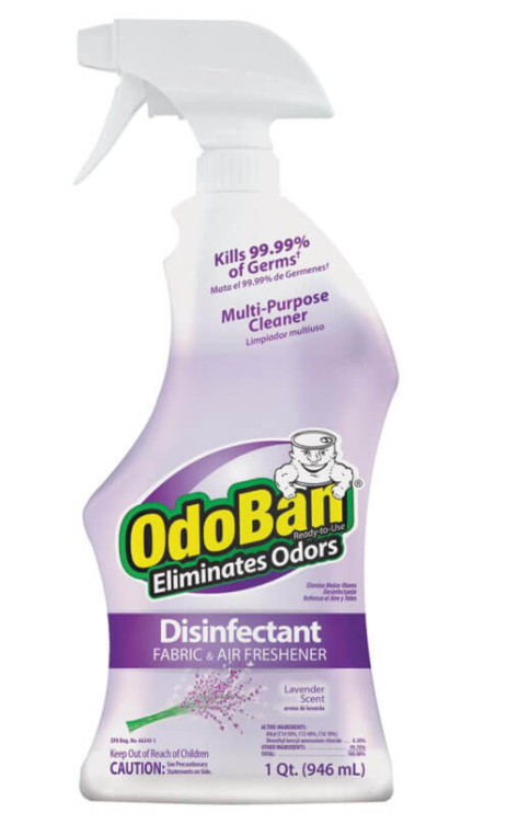 OdoBan 32 Oz. Lavender Washable Surface Sanitizer & Deodorizer