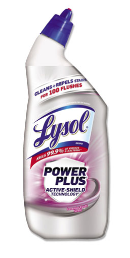 Lysol Power Plus Toilet Bowl Cleaner, Lavender Fields, 24 oz