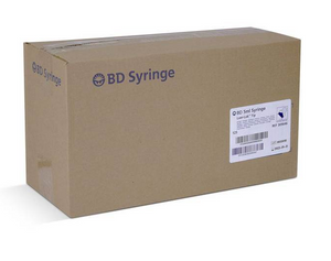 BD Syringe, 5mL, Luer Lock, 125/BX,