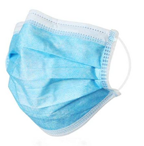 Face Mask, Pack of 50 - Blue