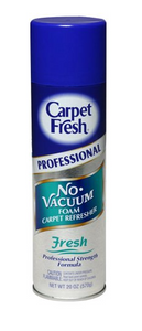 Carpet Fresh-280300 Carpet Fresh Quick-Dry Foam,  Professional, Fresh Scent, 20 OZ(pack of 1)
