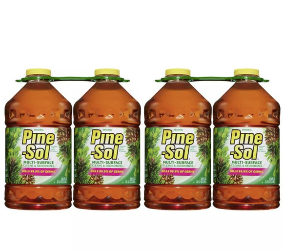 Pine-Sol Multi-Surface Disinfectant, Pine Scent (100 oz., 4 pk.)