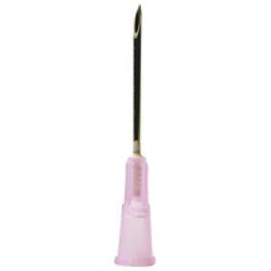 Needle 18gx1' PrecisionGlide Bvl Strl Pink Shlf Pk 100/Bx, 10 BX/CS