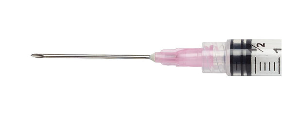Standard Hypodermic Needle with Regular Bevel, 18G x 1