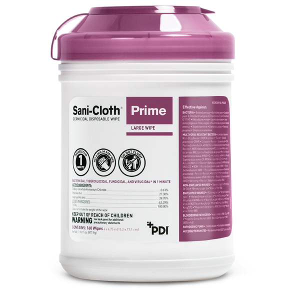 Sani-Cloth® Prime Germicidal Disposable Wipe